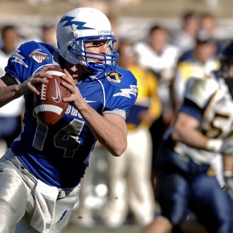 Quarterback Player in Action